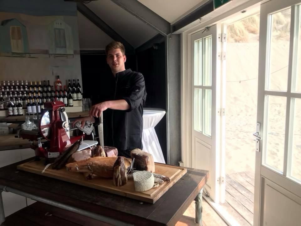 Chef Nick in actie in de keuken